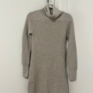 Wilfred Taupe Cowl Neck Sweater